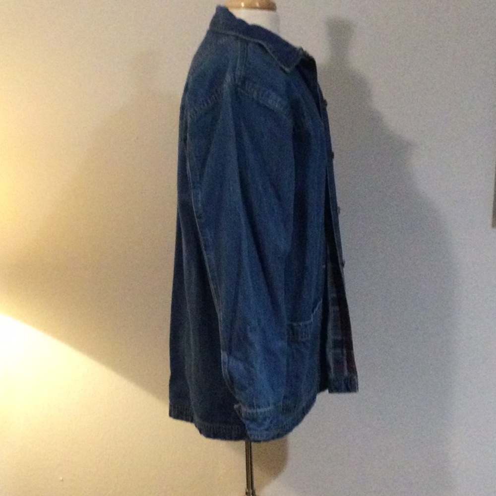 Cabin Creek Large Blue Denim Jacket - Picture 6 of 13